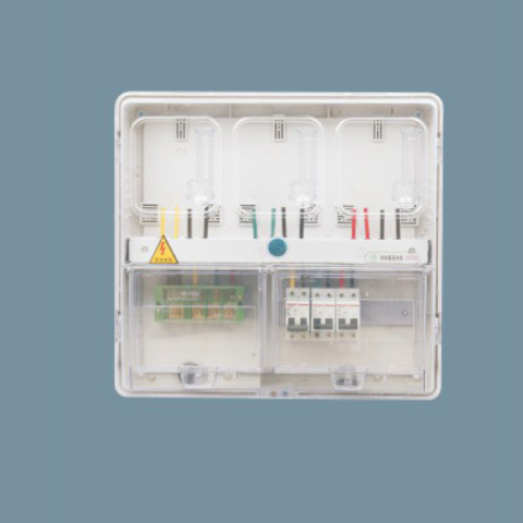 03A1D上下結(jié)構(gòu)3表位透明電表箱