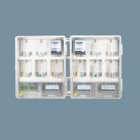 12A1D上下結(jié)構(gòu)12表位透明電表箱